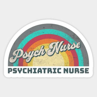 Psychiatric Nurse Sticker